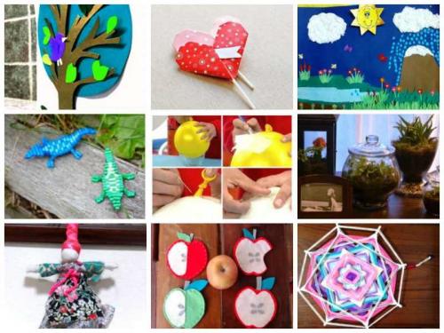 Развивающие поделки для детей. Поделки для малышей: фото интересных изделий своими руками, пошаговая инструкция с простыми схемами для детей