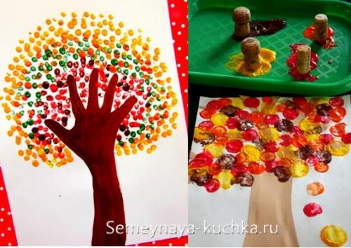 Поделки для самых маленьких осень. (младшая группа – 3-4 года)