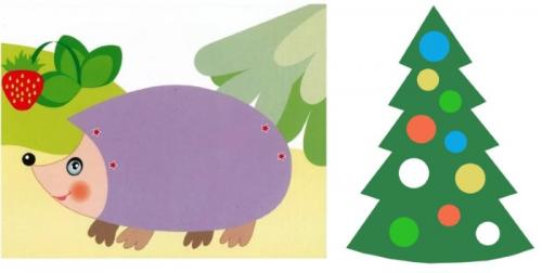 Поделки из бумаги для детей 7 лет. Аппликации из цветной бумаги для дошкольников