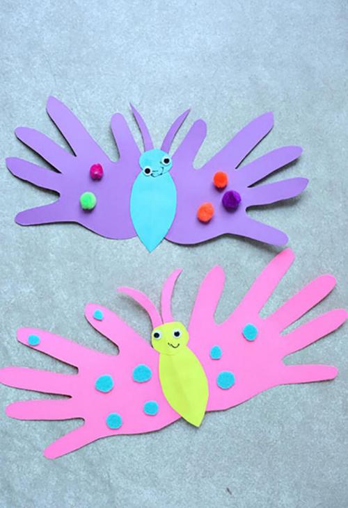 Простые поделки из бумаги. Поделки путём сложения бумаги гармошкой 37