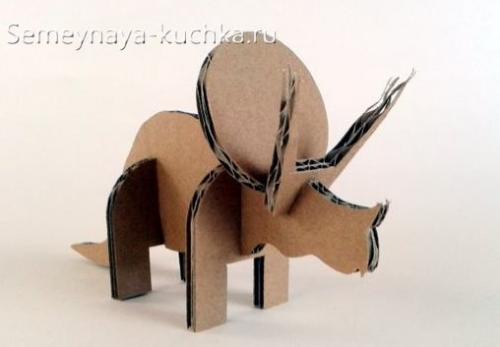 Поделки для мальчиков своими руками. ДИНОЗАВРЫ.