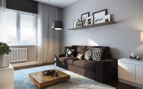 Дизайн однокомнатной квартиры в современном стиле. Дизайн однокомнатной квартиры — 150 фото в интерьере