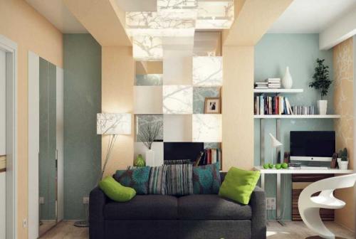 Комната с нишей расстановка мебели. Дизайн квартиры с нишей — особенности дизайна однокомнатных и многокомнатных квартир (145 фото)