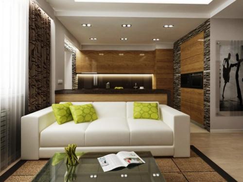 Дизайн однокомнатной квартиры в современном стиле. Дизайн однокомнатной квартиры — 150 фото в интерьере