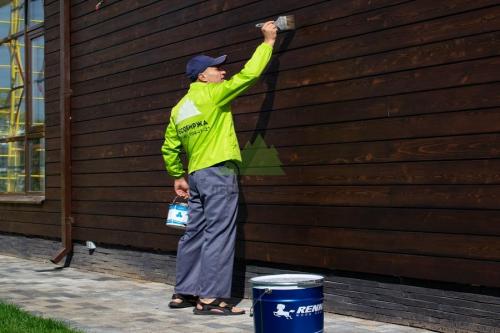 Как снять старую краску с дерева. Химический способ снятия краски 04