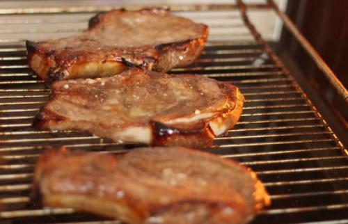 Блюда на решетке в духовке. Гриль в духовке