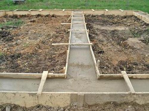 Ремонт бетонных фундаментов. 