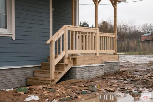 Варианты крыльца частного дома. Виды крылец 07