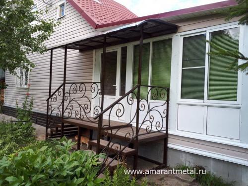 Приставное крыльцо к дому. Крылечки и лестницы