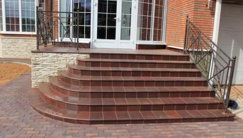 Крыльцо частного дома с навесом. Конструкция крыльца и ее основные типы