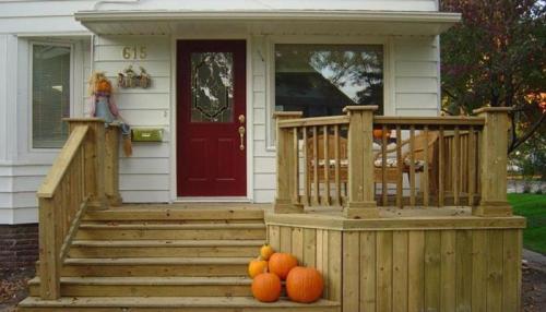 Деревянные ступени для крыльца. Требования строительных норм и правил к конструкциям