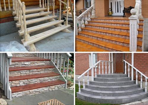 Ступеньки для крыльца своими руками