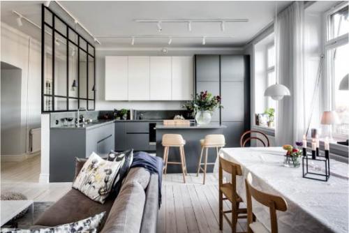 Кухня-студия с перегородкой. 11 советов дизайна и обустройства кухни-студии