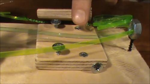 Веревка из пэт ленты. Станок для плетения троса из пластиковой бутылки