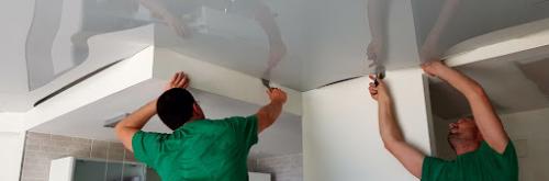 Как определить наличие провиса потолка. Провис натяжной потолок: причины и способы возвращения «былой красоты»