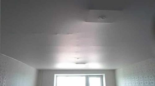 Какие факторы могут привести к провисшему потолку. Почему провисает натяжной потолок — основные причины