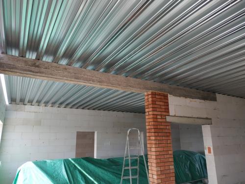 Как изменить дизайн своего дома после поднятия потолка без разбирания крыши. Крыша, как в ТЦ. Перекрытие без бетона и дерева