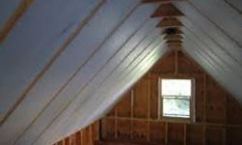 Какие меры безопасности следует соблюдать при усилении потолка в деревянном доме. Внутреннее утепление потолка деревянного дома