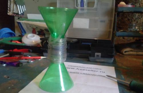 Нарезка пластиковых бутылок. Приспособления для нарезки бутылок: как быстро и просто нарезать пластиковые ленты из бутылок (100 фото и видео)