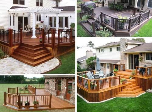 Входное крыльцо частного дома. Фундамент для крыльца