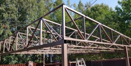 Бетонирование столбов для навеса. Способы установки опорных столбов для навеса