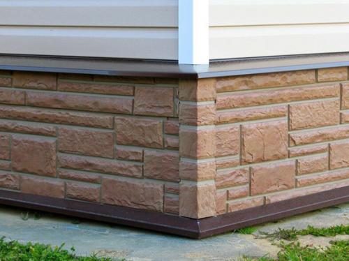 Отделка цоколя панелями. Особенности отделки цоколя пластиковыми панелями