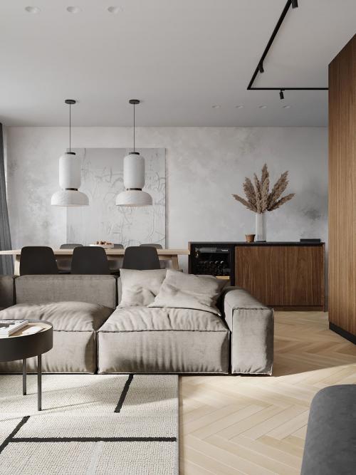 Дизайн светлой комнаты с диваном. Дизайн светлой гостиной — современные идеи и тенденции