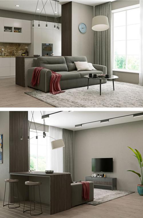 Дизайн светлой комнаты с диваном. Дизайн светлой гостиной — современные идеи и тенденции