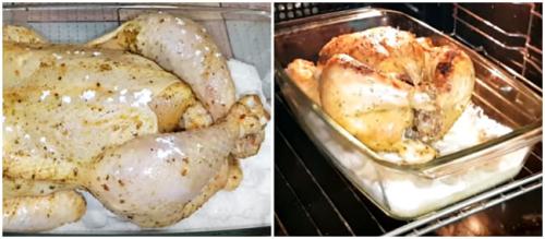 Курица на соли разрезанная. 6 ПРОСТЫХ рецептов курицы на соли 2022 в духовке целиком: классические пошаговые с фото