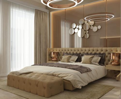 Как разбавить бежевую спальню. Как обустроить бежевую спальню?