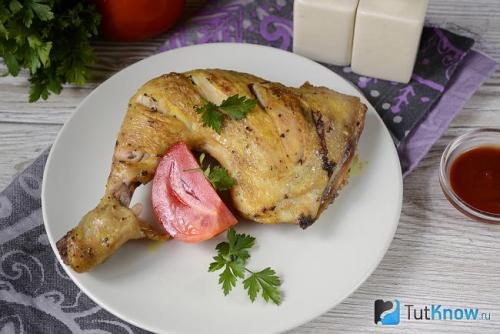 Окорочка с хрустящей корочкой. Как запечь окорочка, чтобы корочка была очень хрустящей 05