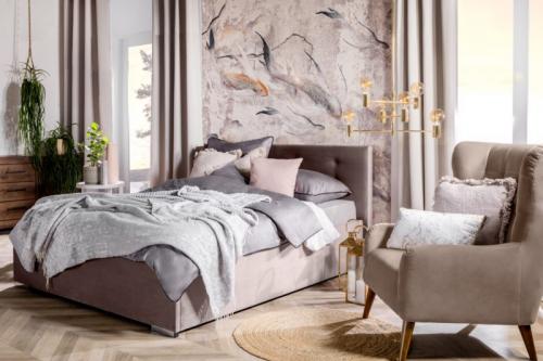 Спальня в бежево-серых тонах. Бежево-серая спальня