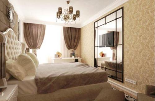 Спальня в бежево-коричневых тонах. Красиво и стильно: оформление спальни в коричнево-бежевых тонах (+91 фото)