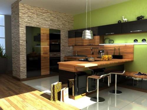 Бежевая кухня с яркими акцентами. Кухня в бежевых тонах: с серым, с белым, с яркими акцентами