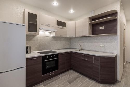 Бежевая кухня, какие обои. Что выполнить в бежевом цвете на кухне