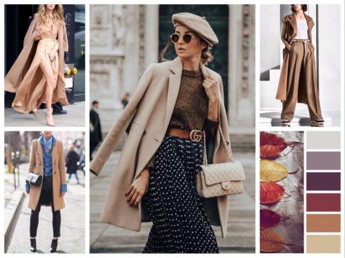 Бежевый цвет в одежде. Какие цвета сочетаются с бежевым в одежде