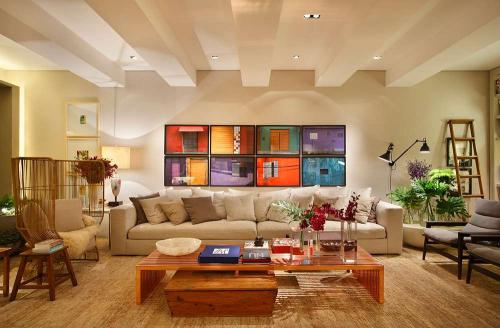 Сочетание бежевого и зеленого в интерьере. Бежевый цвет и его сочетания в интерьере