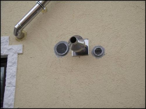 Как сделать вытяжку в частном доме через стену. Вентиляция с отводом в стене