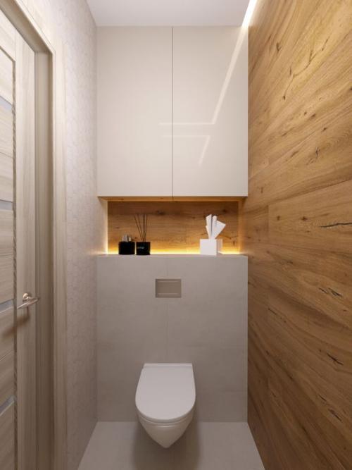 Дизайн туалета в квартире 2021. Выбор материала для отделки стен 12