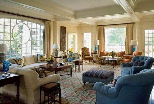 Интерьер в голубых и бежевых тонах. БЕЖЕВО-ГОЛУБАЯ ГОСТИНАЯ: АЗЫ ДИЗАЙНА И ДЕКОРИРОВАНИЯ