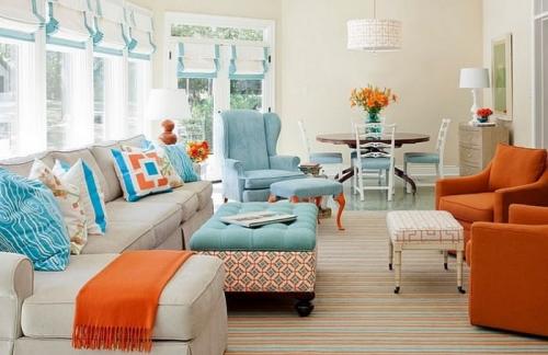 Интерьер в голубых и бежевых тонах. БЕЖЕВО-ГОЛУБАЯ ГОСТИНАЯ: АЗЫ ДИЗАЙНА И ДЕКОРИРОВАНИЯ