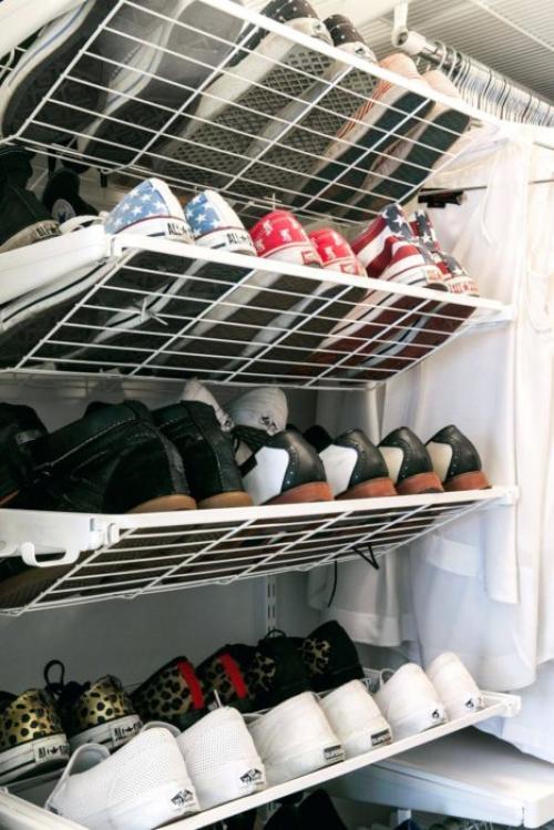 Сетчатые гардеробные системы. Выбираем сетчатую гардеробную систему