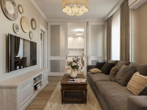 Размеры кухни в однокомнатной квартире. Планировка однокомнатной квартиры: тонкости создания идеального дизайн-проекта, фото, схемы, идеи