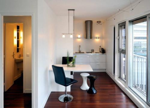 Размеры кухни в однокомнатной квартире. Планировка однокомнатной квартиры: тонкости создания идеального дизайн-проекта, фото, схемы, идеи