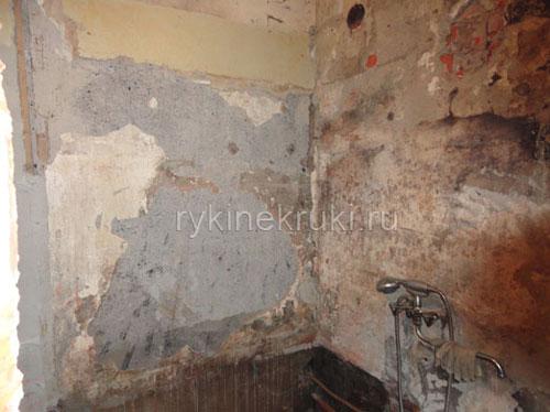 Как снять старую краску со стен в ванной. Уро.  Как снять старую краску со стен в ванной комнате и туалете