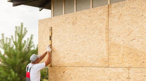 Как крепить ОСБ к кирпичной стене. Монтаж ОСБ