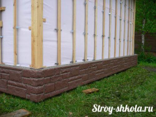 Отливы для цоколя фундамента своими руками. Отливы для цоколя своими руками – инструкция и видео