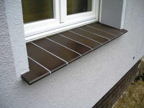 Как закрепить отлив. Виды отливов для окон