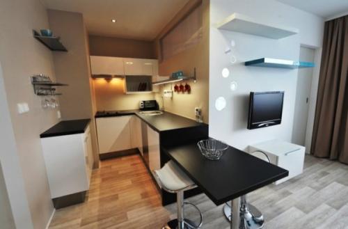 Маленькая кухня в квартире-студии. Кухня в маленькой квартире-студии: фото дизайна