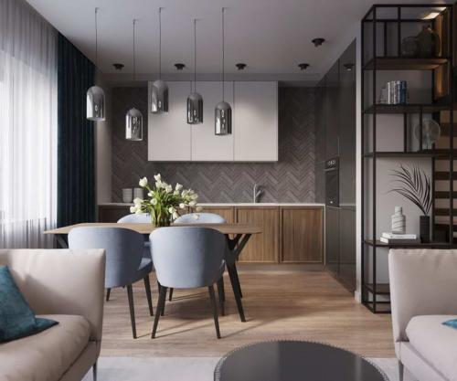 Кухня в квартире студии. 11 советов дизайна и обустройства кухни-студии 27 Кухня в квартире студии. 11 советов дизайна и обустройства кухни-студии 27